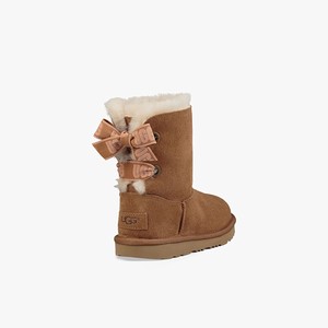 Ugg Customizable Bailey Bow II Kids Classic Boots Brown (5963RAOSM)